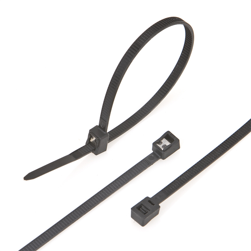 Bridas para cables de nailon: bridas autocortantes