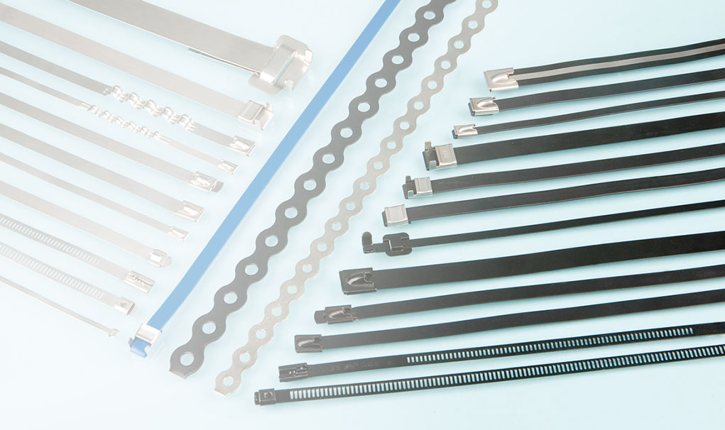 Bridas para cables de acero inoxidable